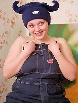 Little plump puss doing four-lipped whistling